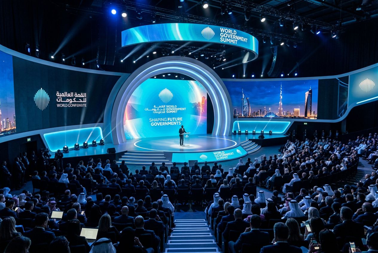 World Government Summit stage